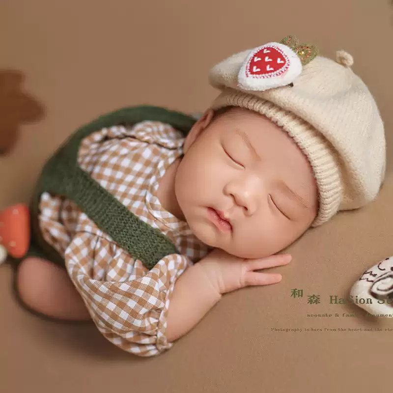 Baby Autumn Theme Set - Rustic Fall Newborn Photography Props - Image 3